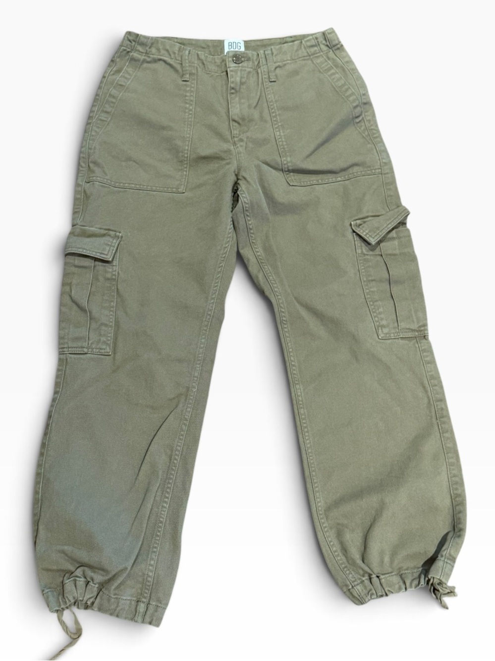 BDG Olive Green Cargo Pants Womens Size Large